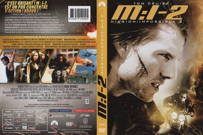 Mission: Impossible 2 - Okładki