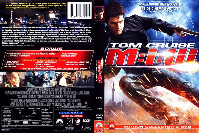 Mission: Impossible III - Couvertures