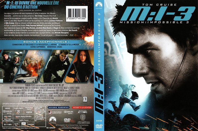 Mission: Impossible III - Couvertures
