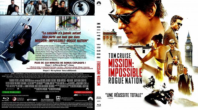 Mission: Impossible - Titkos nemzet - Borítók