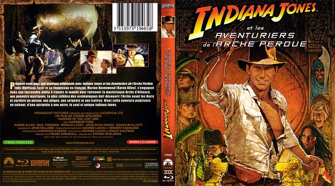 Indiana Jones and the Raiders of the Lost Ark - Covers