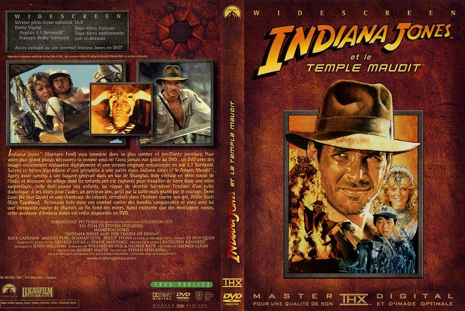 Indiana Jones e o Templo Perdido - Capas