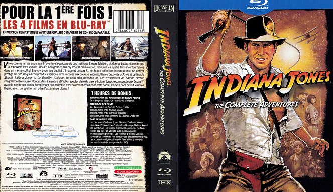 Indiana Jones y el templo maldito - Carátulas