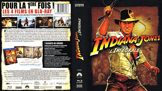 Indiana Jones y el templo maldito - Carátulas
