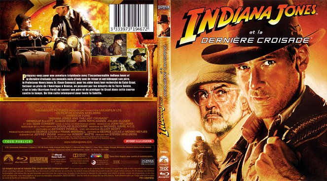 Indiana Jones and the Last Crusade - Covers