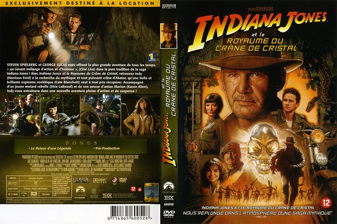 Indiana Jones et le Royaume du crâne de cristal - Couvertures