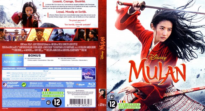 Mulan - Borítók