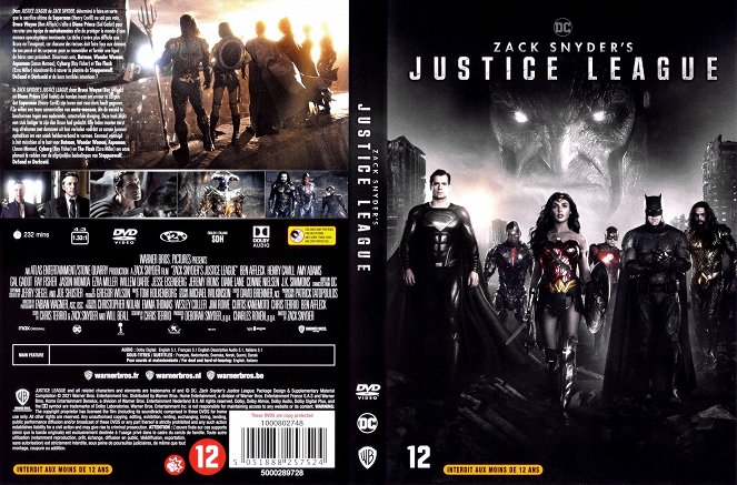 La Liga de la Justicia de Zack Snyder - Carátulas