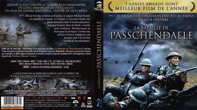 Bitva o Passchendaele - Covery