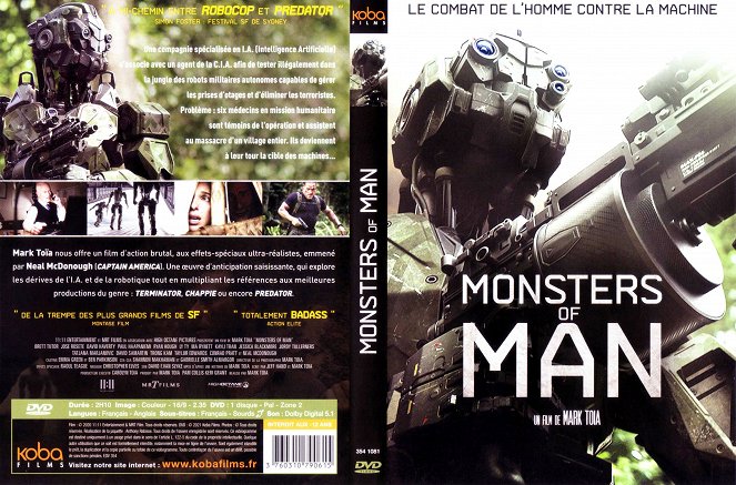 Monsters of Man - Carátulas