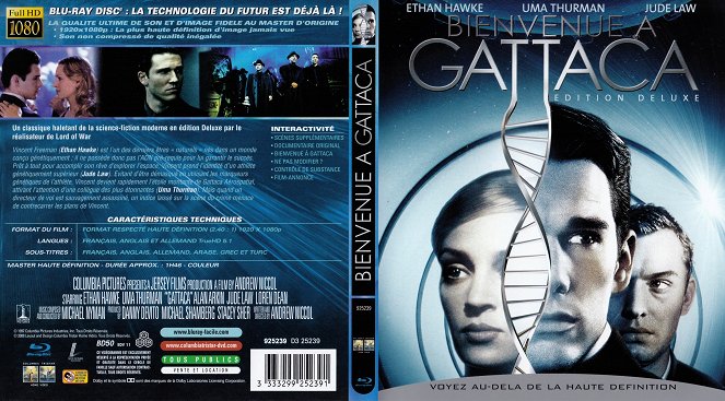 Gattaca - Borítók