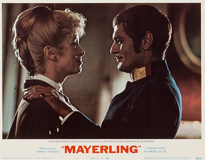 Mayerling - Cartes de lobby - Catherine Deneuve, Omar Sharif