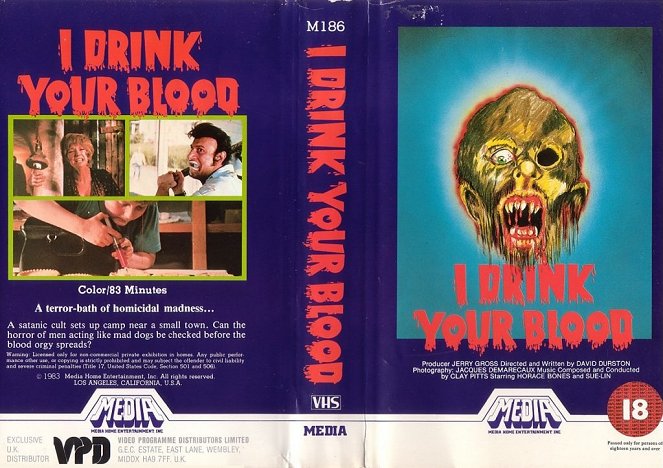 I Drink Your Blood - Okładki