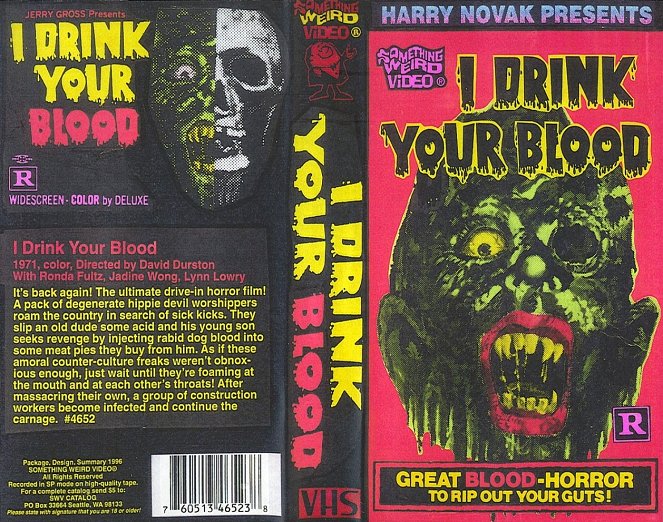 I Drink Your Blood - Okładki