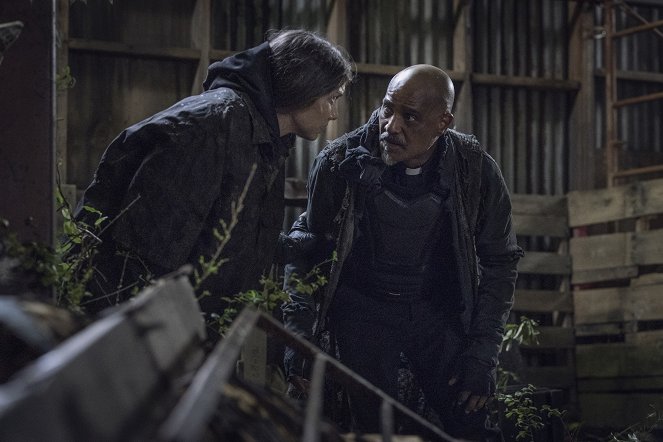 The Walking Dead - For Blood - Photos - Lauren Cohan, Seth Gilliam