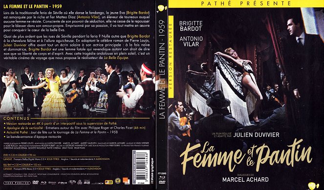 La Femme et le pantin - Okładki