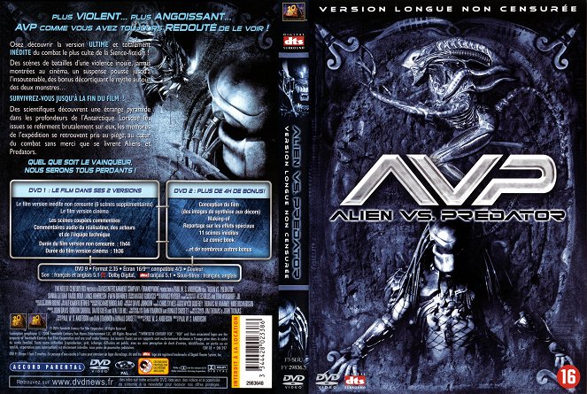 AVP: Alien vs. Predator - Coverit
