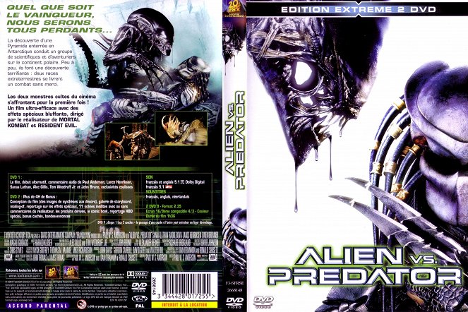 Alien vs. Predator - A Halál a Ragadozó ellen - Borítók