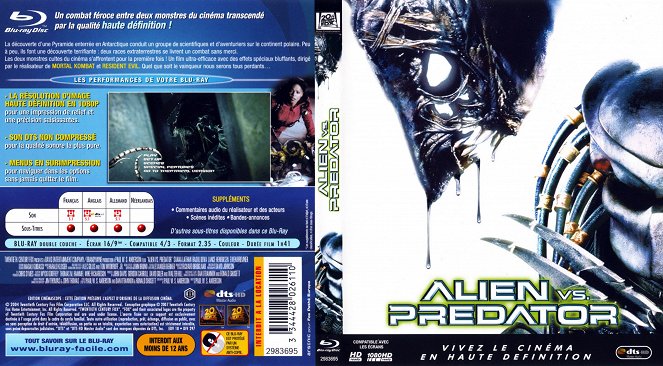 Alien vs. Predator - Carátulas