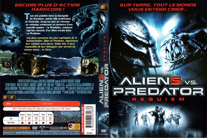 Aliens vs. Predator: Requiem - Covers