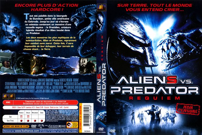 Alien vs. Predator - A Halál a Ragadozó ellen 2. - Borítók