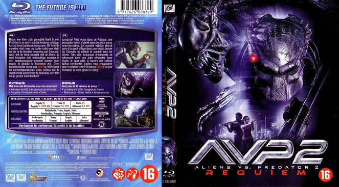 Aliens vs. Predator: Requiem - Covers