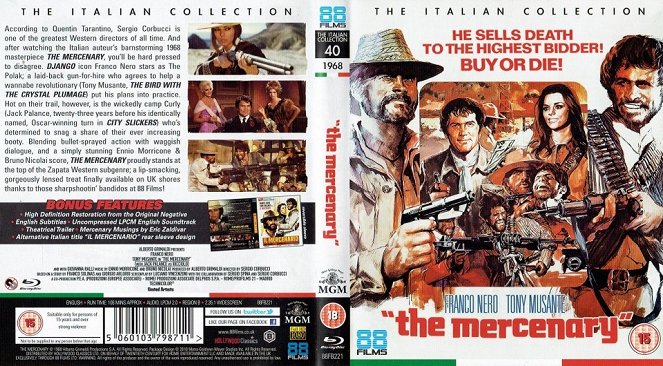 Il mercenario - Okładki