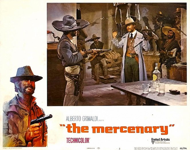 Il mercenario - Lobbykaarten - Franco Nero