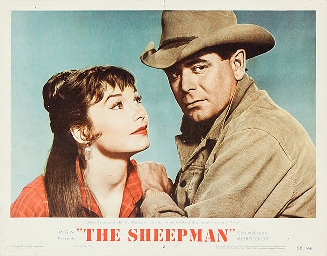 The Sheepman - Cartões lobby - Shirley MacLaine, Glenn Ford
