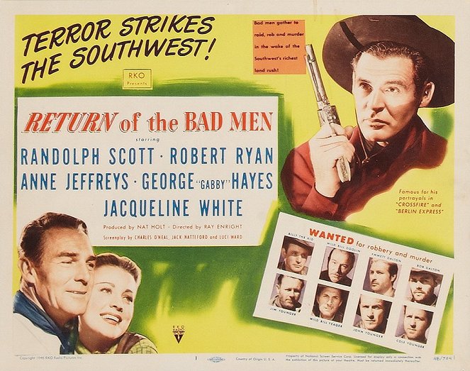 Return of the Bad Men - Lobby Cards