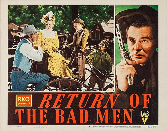 Return of the Bad Men - Lobby Cards