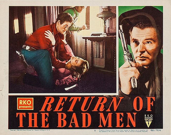 Return of the Bad Men - Lobby Cards