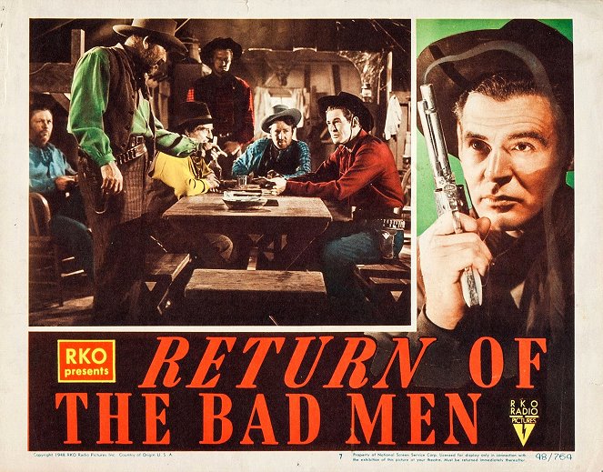 Return of the Bad Men - Lobby Cards