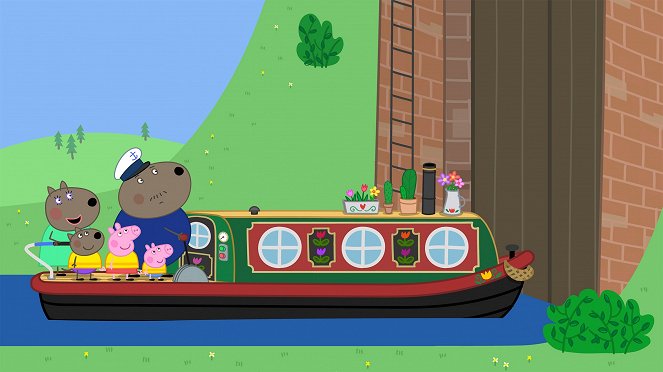 Świnka Peppa - Season 5 - Canal Boat - Z filmu