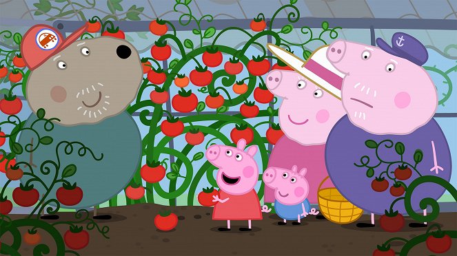Świnka Peppa - Grandpa Pig's Greenhouse - Z filmu