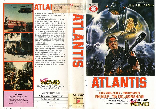Os Salteadores de Atlantis - Capas