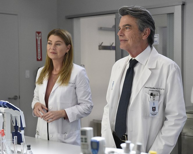 Grey's Anatomy - Bottle Up and Explode! - Photos - Ellen Pompeo, Peter Gallagher