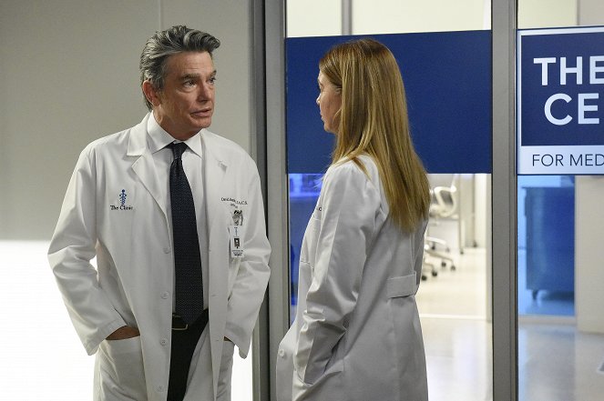Grey's Anatomy - Bottle Up and Explode! - Photos - Peter Gallagher, Ellen Pompeo