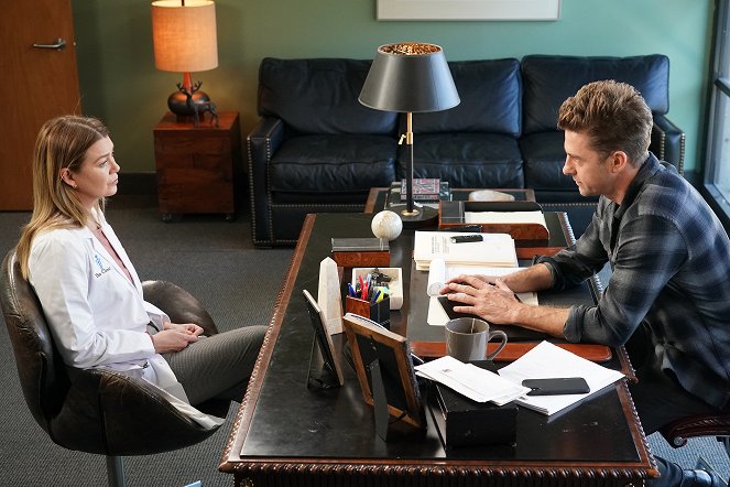 Grey's Anatomy - Bottle Up and Explode! - Van film - Ellen Pompeo, Scott Speedman