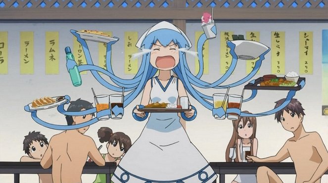 Squid Girl - Season 1 - Who`s up for a Squid-vasion? / Hold on a Squid, Aren`t You a Compatriot? / Aren`t I Just the Squiddiest? - Photos