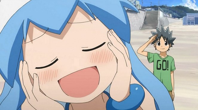 Squid Girl - Who`s up for a Squid-vasion? / Hold on a Squid, Aren`t You a Compatriot? / Aren`t I Just the Squiddiest? - Photos