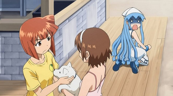 Squid Girl - Wait a Squid, Aren`t You on My Side? / Up for a Squid-celebration? / Wanna Play with This Squid? - Photos