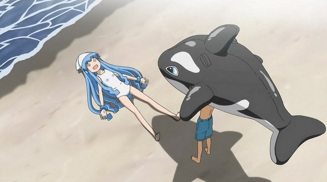 Squid Girl - Aren`t You a Fraidy-squid? / You`re the Squid`s Sworn Enemy, Aren`t You? / Squidzooks! Aren`t You a New Recruit? - Photos
