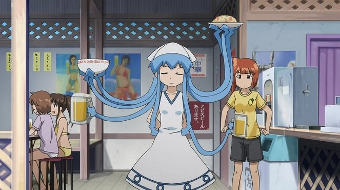 Squid Girl - Aren`t You a Fraidy-squid? / You`re the Squid`s Sworn Enemy, Aren`t You? / Squidzooks! Aren`t You a New Recruit? - Photos