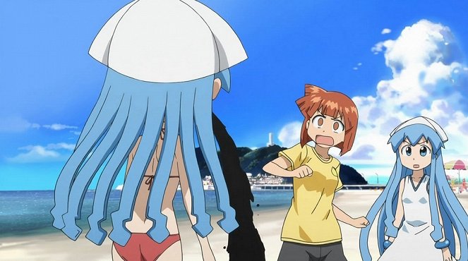 Squid Girl - Season 1 - How Much Is That Squiddy in the Window? / Ride `em, Squiddy! / You`re Phonier Than an 11-tentacled Squid! - Photos