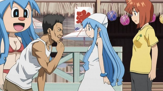 Squid Girl - Season 1 - How Much Is That Squiddy in the Window? / Ride `em, Squiddy! / You`re Phonier Than an 11-tentacled Squid! - Photos