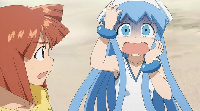 Squid Girl - Season 1 - How Much Is That Squiddy in the Window? / Ride `em, Squiddy! / You`re Phonier Than an 11-tentacled Squid! - Photos