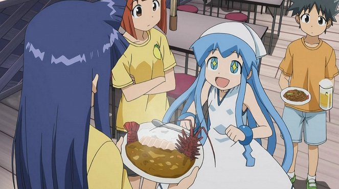 Squid Girl - Not From This Sea, Are You? / Why Not Join the School of Fish? / Wouldn`t Having a Pet Be Squidtastic? - Photos