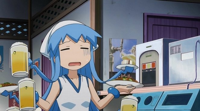 Squid Girl - Season 1 - Focus Your Tentacles on Her! / Feeling Inkuisitive? / A Squiddle Work Never Killed Anyone. - Photos