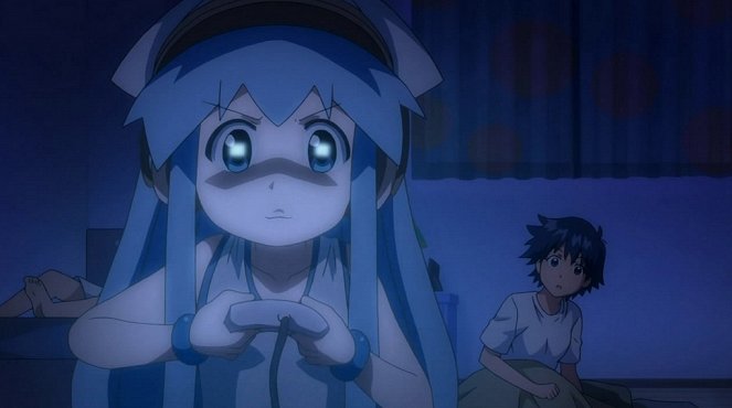 Squid Girl - Focus Your Tentacles on Her! / Feeling Inkuisitive? / A Squiddle Work Never Killed Anyone. - Photos